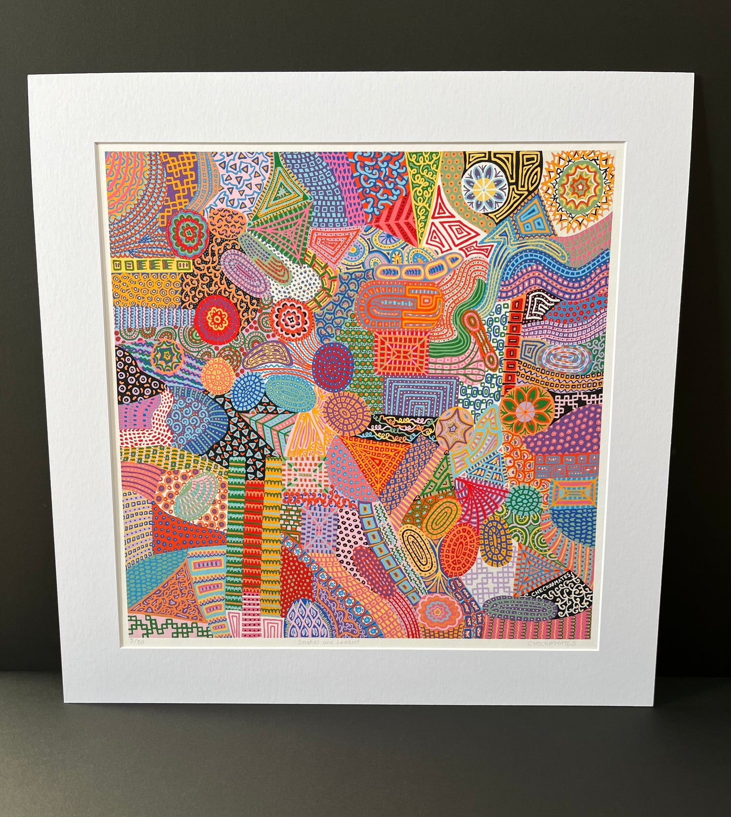 Snakes and Ladders Print