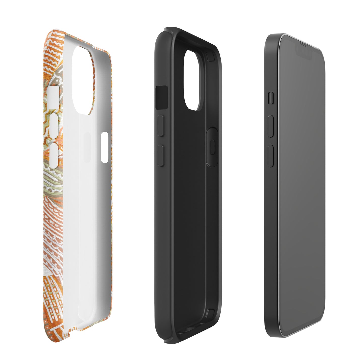 Amber Alleyway iPhone Tough Case