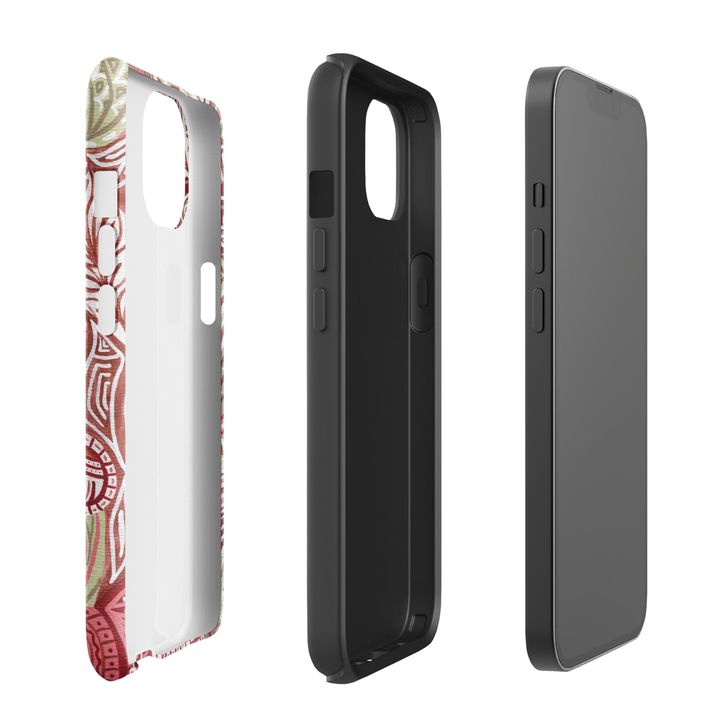 Ruby Row iPhone Tough Case